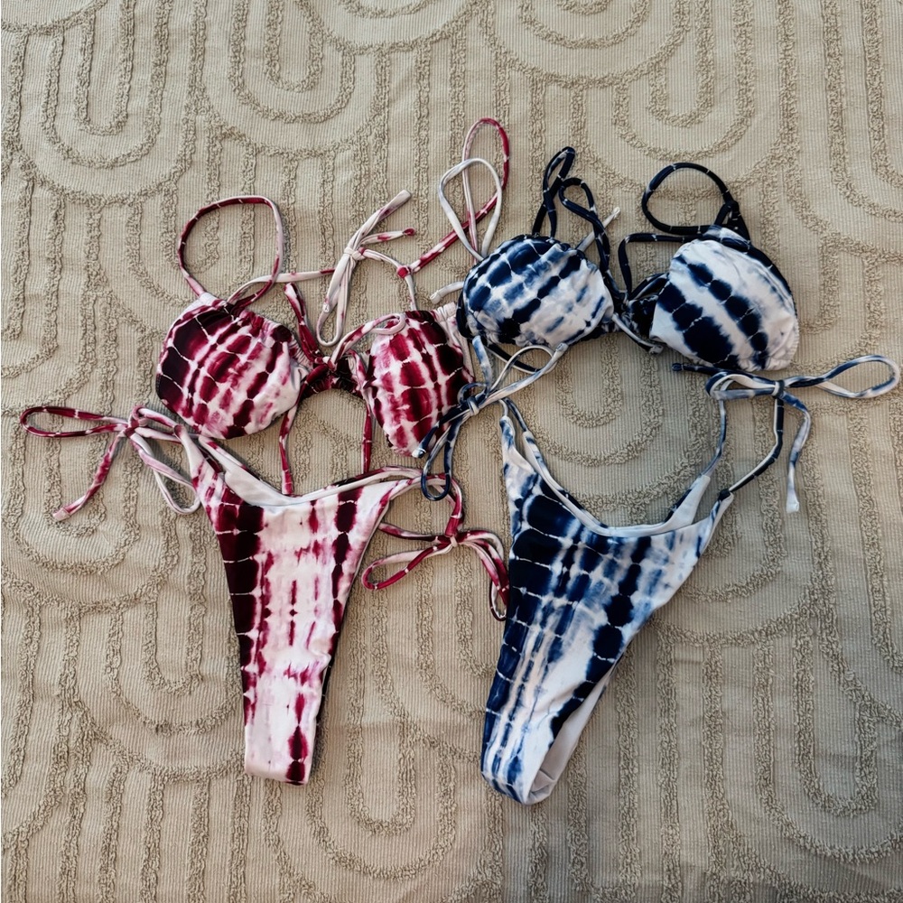 Tie-Dye Bikini Set